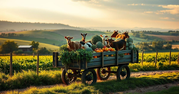 Carretinha Fazendinha: A Solução Ideal para Transporte de Animais e Produtos Rurais
