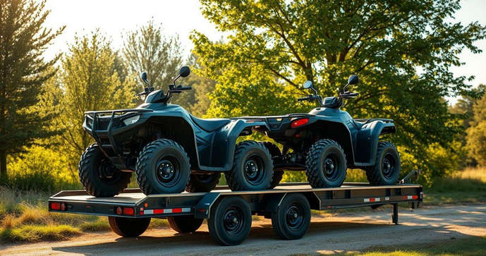 Transporte Seguro: Empresa de Carreta para 2 Quadriciclos