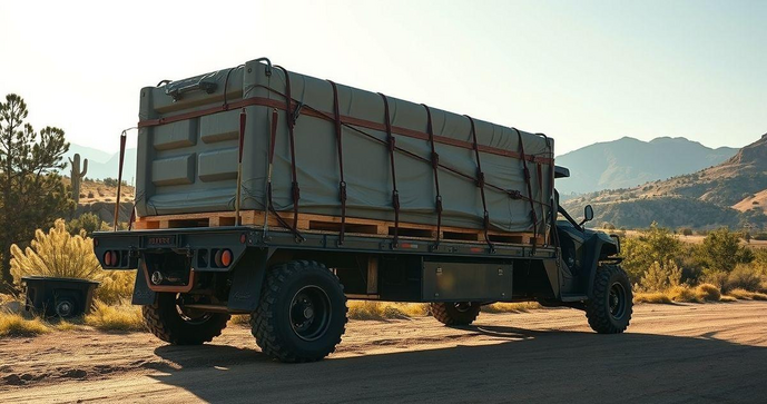 Carreta Rodoviária UTV como Solução Prática para Transporte de Carga