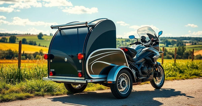 Carretinha para moto: como escolher a melhor opção para transporte seguro e prático