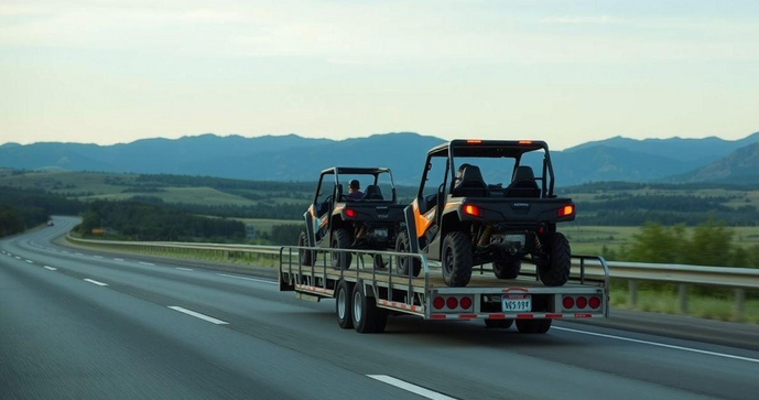 Como escolher a melhor empresa de carreta para transportar UTVs com segurança