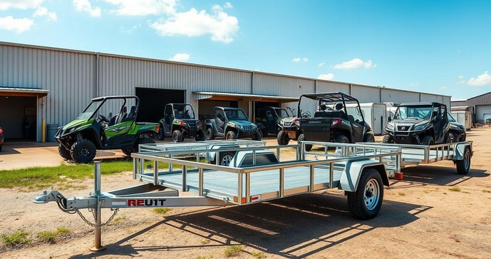 Fábrica de carreta para UTV com alta qualidade e confiabilidade