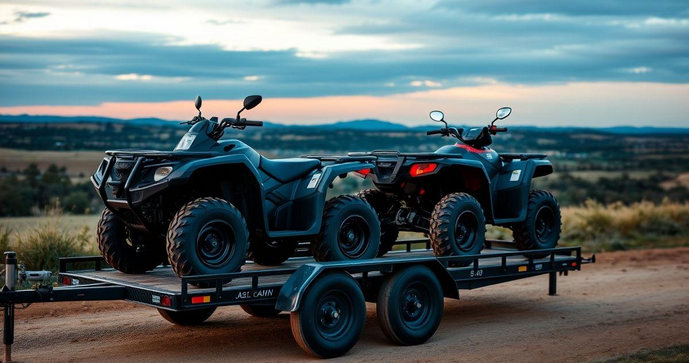 Carreta para 2 quadriciclos: como escolher a melhor opção para suas aventuras off-road