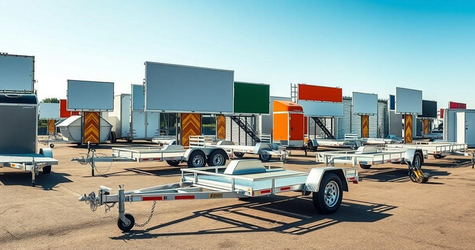 Como escolher um fornecedor de carreta para painel de sinalização confiável
