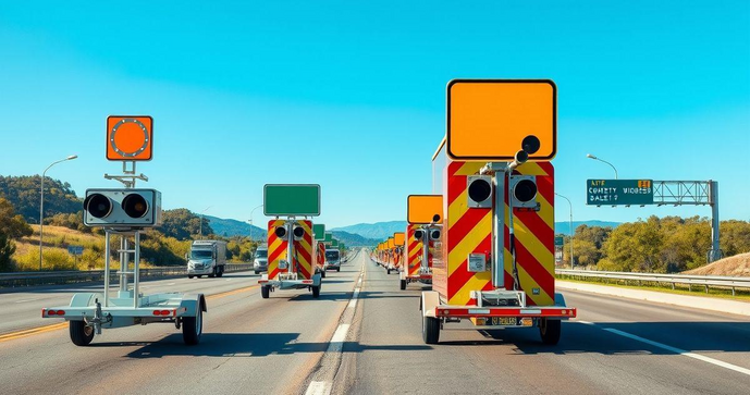 Fabricante de Carreta de Sinalização Viária que Garantem Segurança e Eficiência